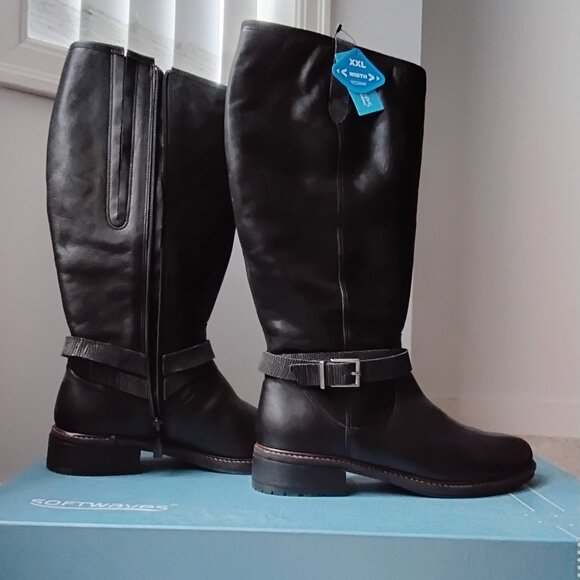 NEW Softwaves INGLEDEW'S women's boots with extra wide cuff - Picture 1 of 8